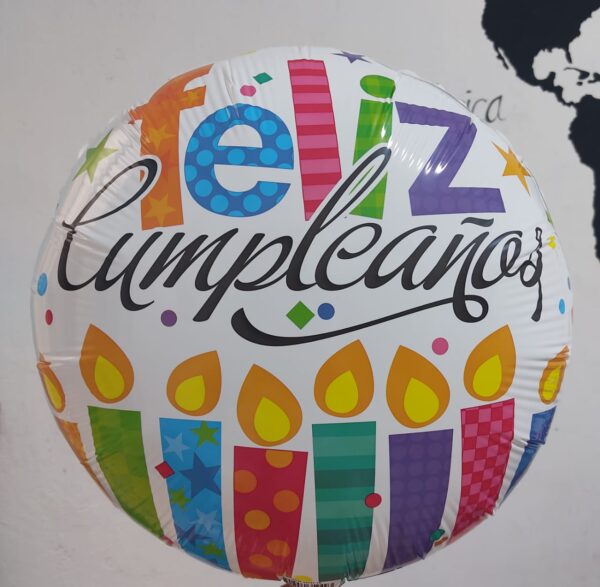 Globo de gas de cumpleaños