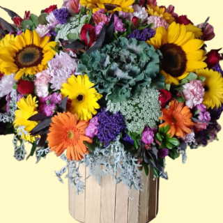 Barril Floral Mix