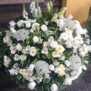 Arreglo Floral Fúnebre - Cubre Caja