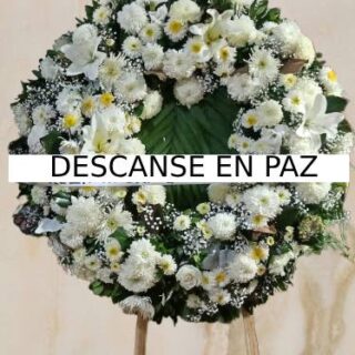 B1-Corona Floral Fúnebre - DSF