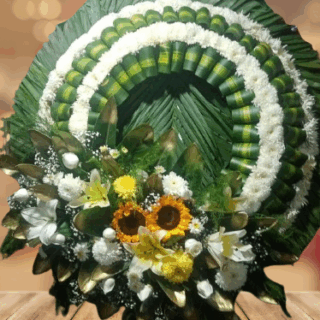 Corona Fúnebre para Velorio - DSF