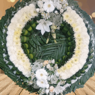 Corona de Flores Fúnebre