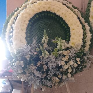 Corona fúnebre para Gayosso Avenida Mexico
